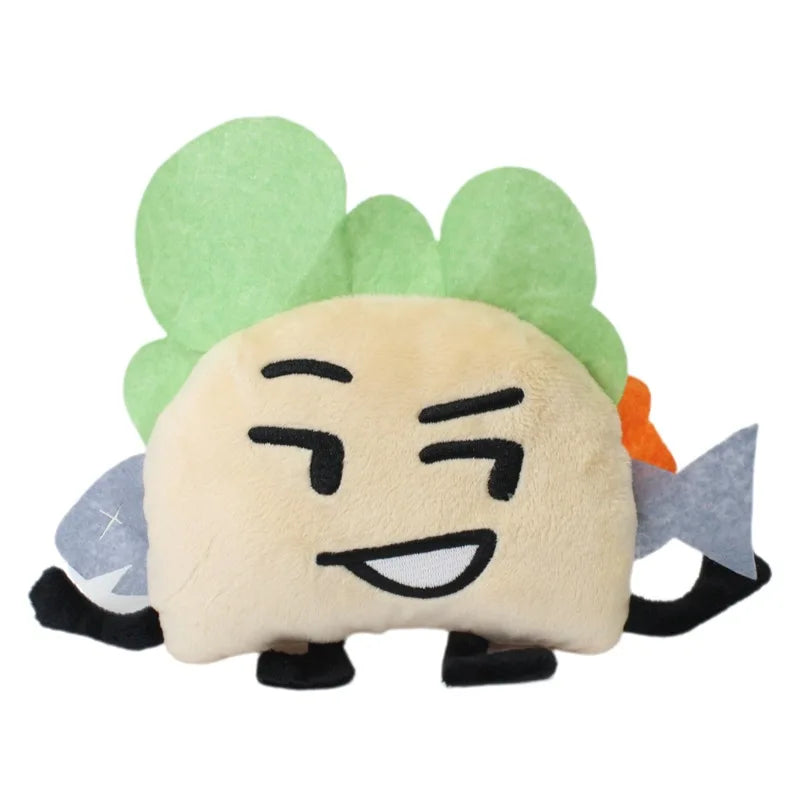 18-Style Battle for Dream Island Plush Toys — Marker, Pen, Fries, Bottle, Nail, Pie, Stapler, Cloud, Tree, Ruby Plushie Pillow Dolls for Kids