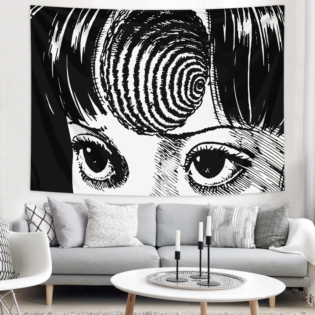 Human Body Cave Art Tapestry - Personalized College Dorm Wall Hanging Decoration for Unique Room Decor