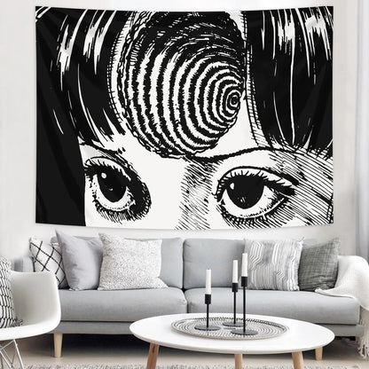Human Body Cave Art Tapestry - Personalized College Dorm Wall Hanging Decoration for Unique Room Decor