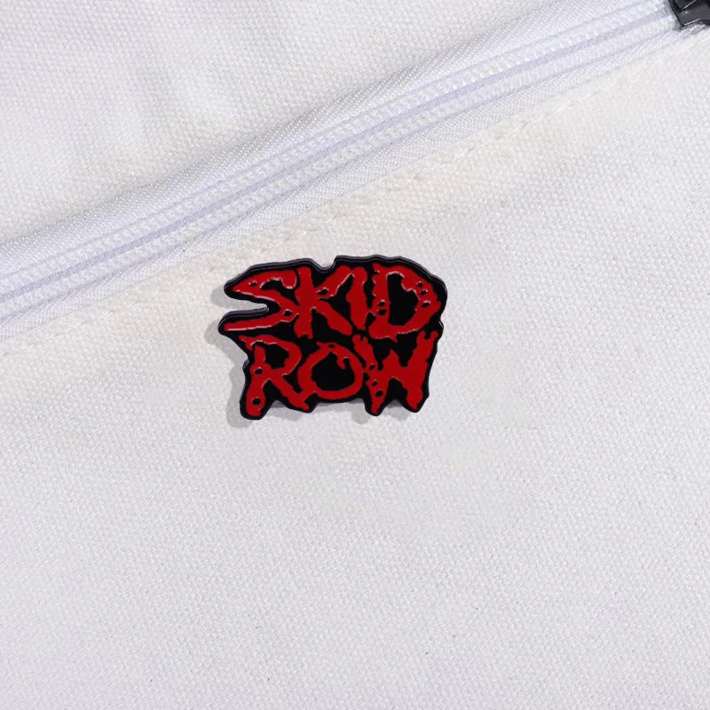 Rock Band Logo Enamel Pin — Music Album Badge, Pop Band Brooch Jewelry Gift & Clothing Accessory for Fans