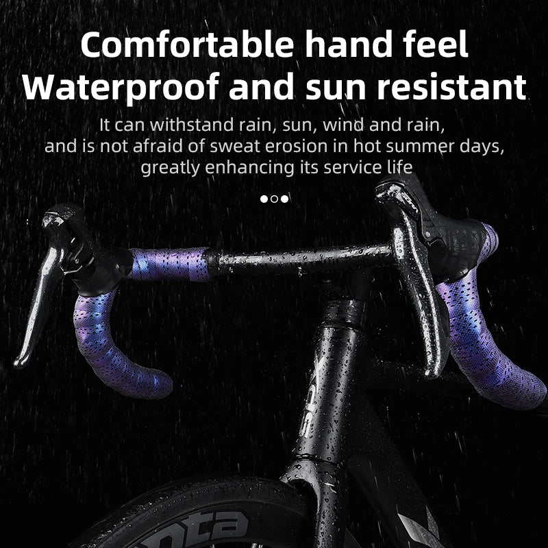 ESLNF Colorful Thickened Anti-Slip Handlebar Tape – Anti-Vibration Comfort Road Bike Bar Wrap