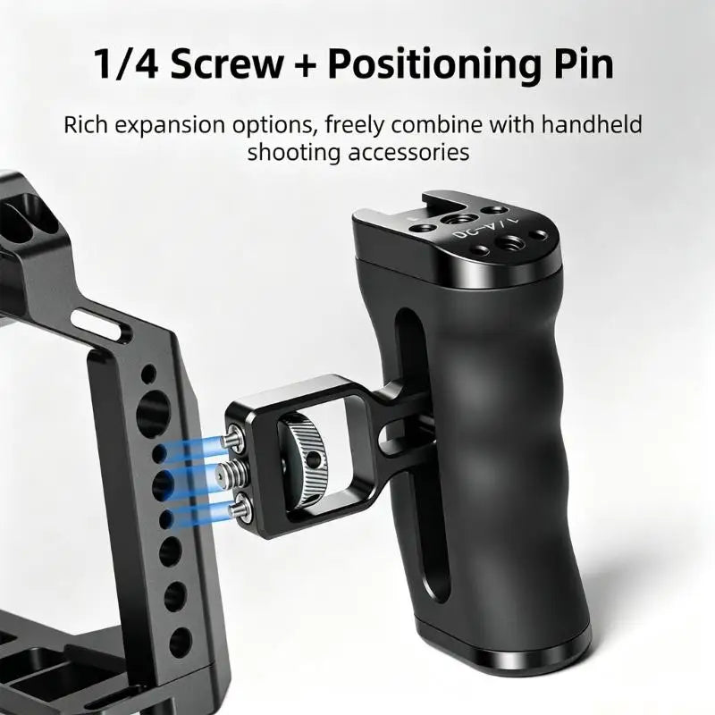 M5TD Reversible Camera Cage Handle - Metal Mount for Camera Cage Expansion and Rigging