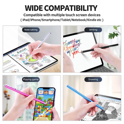 18.5cm Long Stylus Pen – Capacitive Touch Screen Pencil for iPhone, Samsung, iPad & Android Devices