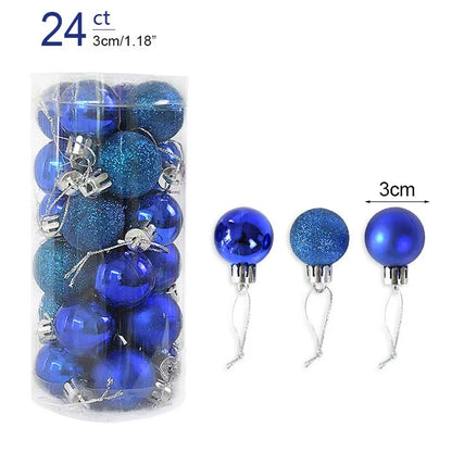Christmas Ball Ornaments – Hanging Tree Pendants for Xmas, Home Decor, 2026 New Year & Holiday Gifts