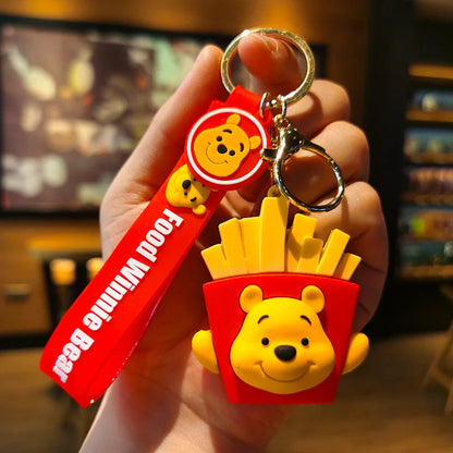 Kawaii Anime Disney Toy Story Keychain – Cartoon Doll Pendant Keyring for Kids, Personalized Gift