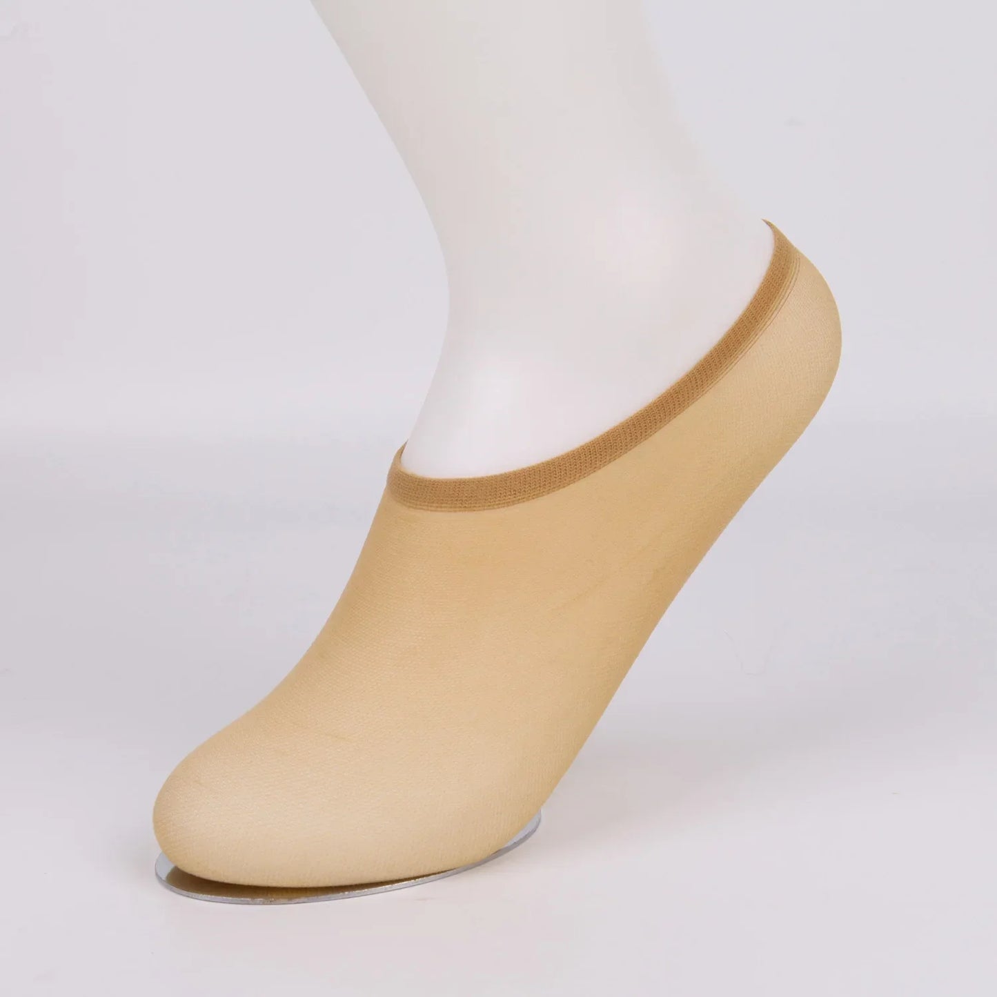 20/60 Pairs Non-Slip Invisible Boat Socks – Seamless Ice Silk, Thin & Breathable No-Show Ankle Socks for Summer