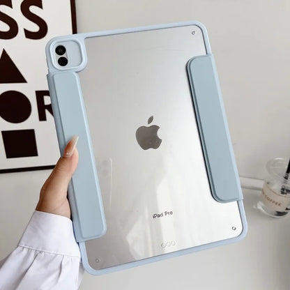 Magnetic Removable Case for iPad Air & Pro (11", 12.9", 9.7", 10.2") – Compatible with iPad 6th-10th Gen