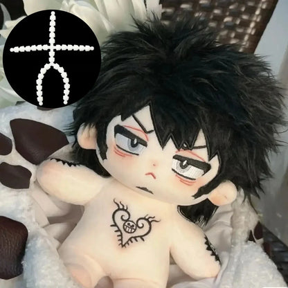 20cm Trafalgar D. Water Law Anime Plush Doll — Cosplay Stuffed Cartoon Plushie Pillow Toy Figure Gift