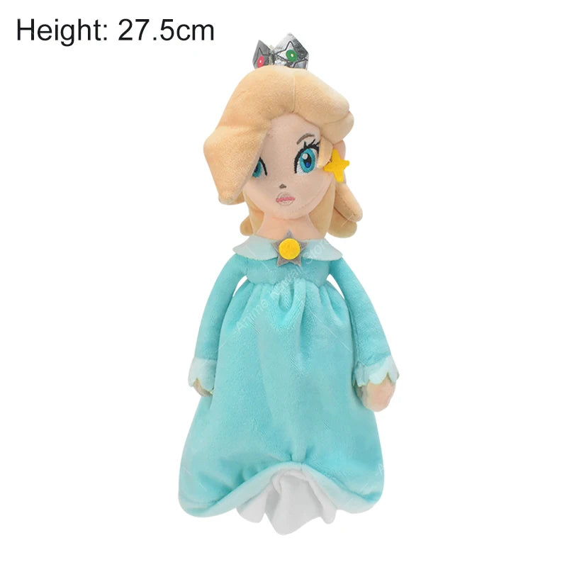 Mario Plush Toy Set – Princess Peach, Daisy, Toadette, Rosalina & Pauline Stuffed Dolls for Birthday Gifts