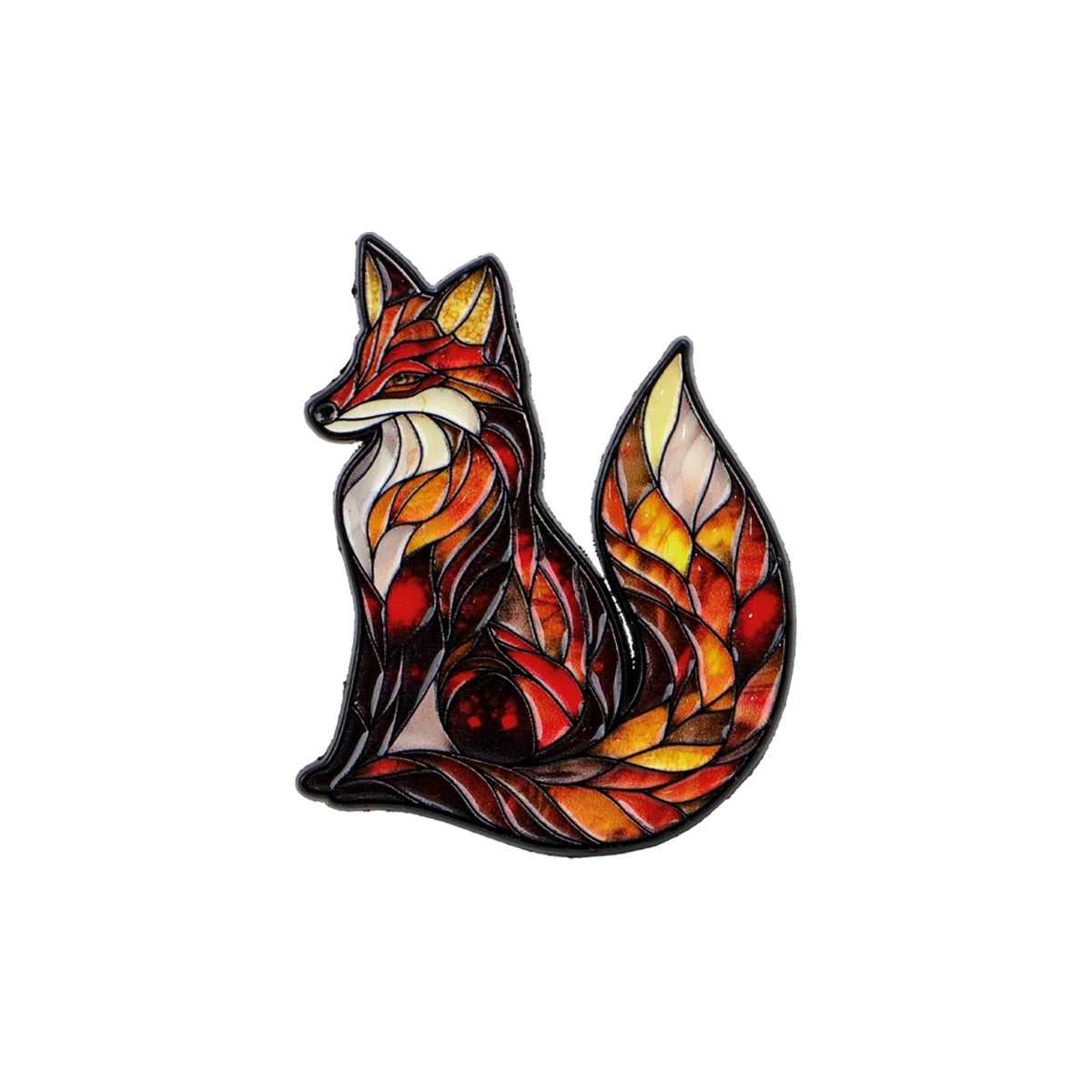 Cool Wolf Enamel Lapel Pin – Forest Animal Badge for Hats, Clothes & Backpacks, Decorative Jewelry Accessories Gift for Friends