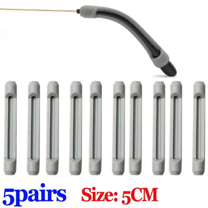 10/20pcs Anti-Slip Silicone Glasses Sleeve – Ear Hook & Frame Brackets for Secure Fit