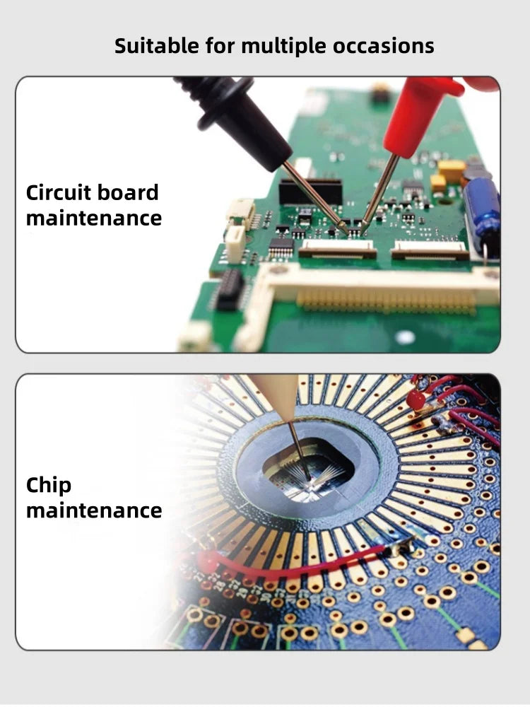 Soldering Iron Stand with Magnifying Glass - Third Hand Clamp & Desktop Repair Tool for Welding