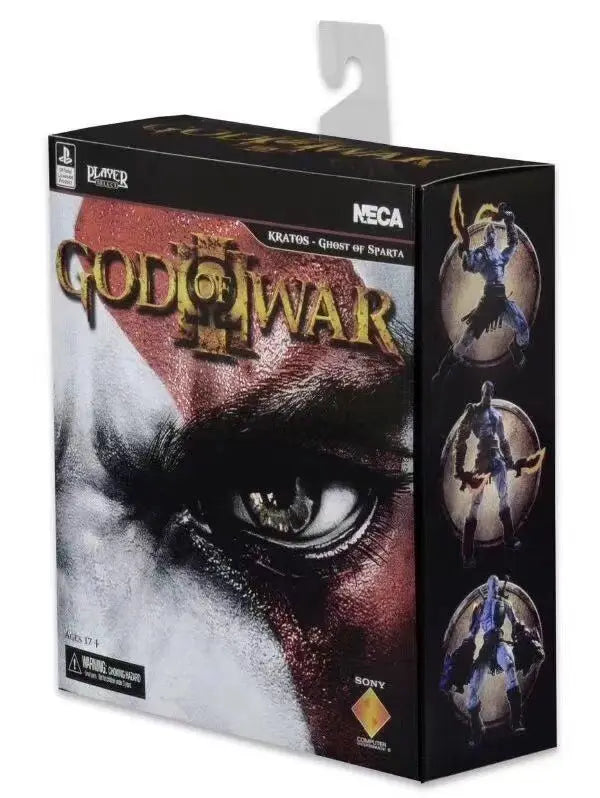 NECA God of War Ultimate Kratos Action Figure – Vinyl Collectible Game Model Toy