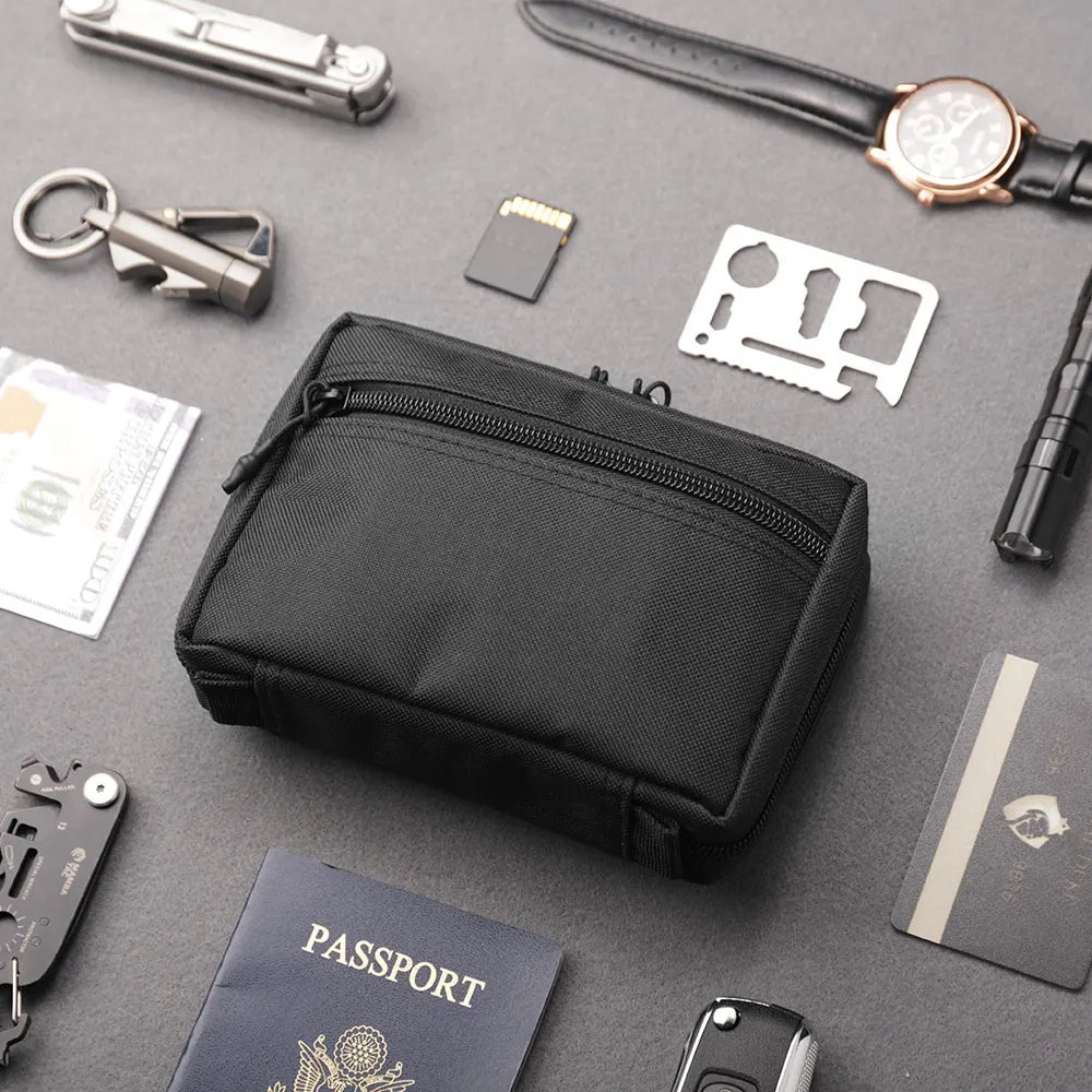 EDC Mid Organizer Pouch - Everyday Carry Cable & Tactical Gear Storage Bag