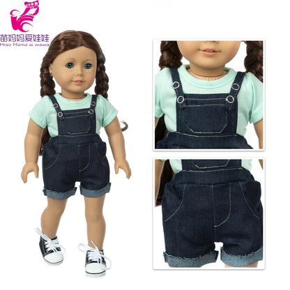 18-Inch Girl Doll Winter Coat — 43cm Baby Doll Jacket Outfit for Dressing