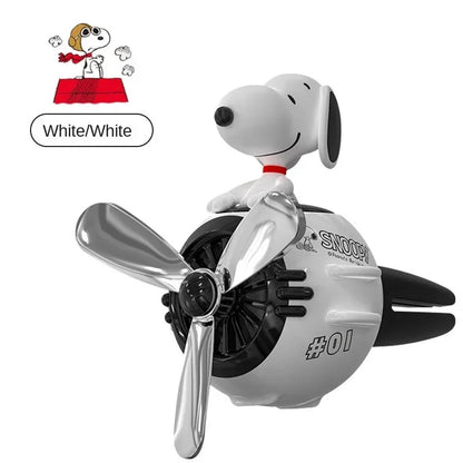 Cute Snoopy Car Air Freshener – Anime Aromatherapy Perfume Clip for Car Vent Decoration