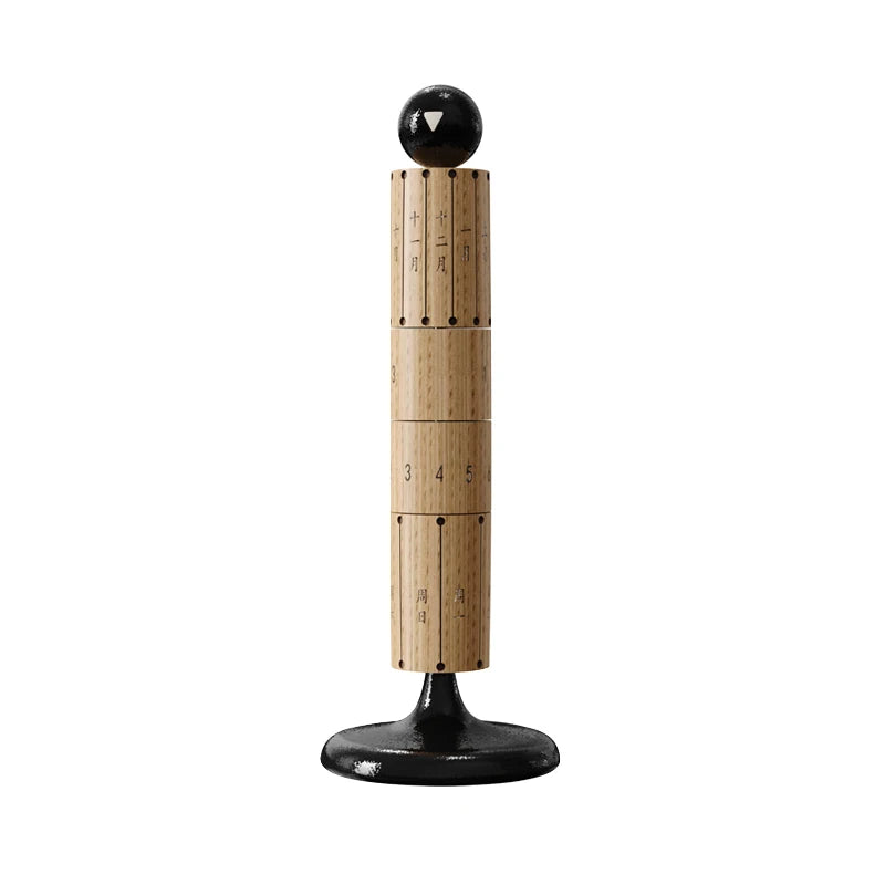 Rotatable Tree Wheel Calendar - Decorative Home Desk Calendar