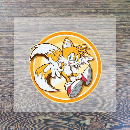 Sonic Cartoon Iron-On Patches – DIY Heat Transfer Anime Stickers for Clothing & Custom T-Shirts