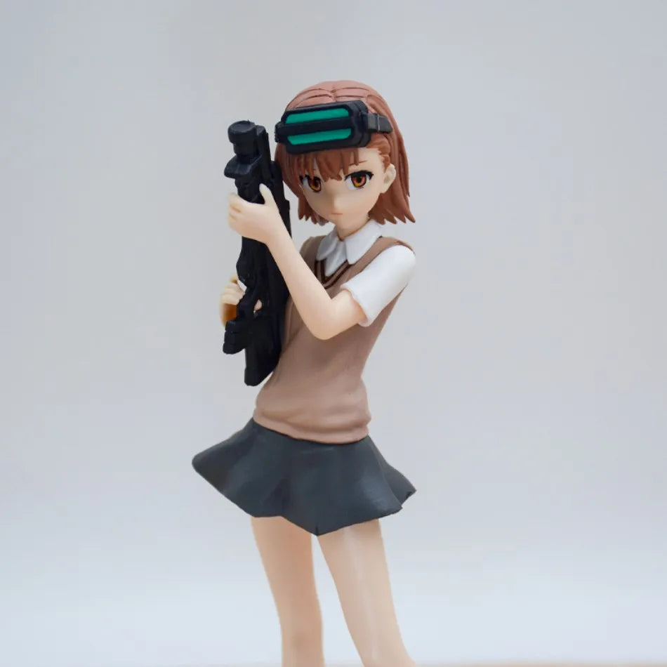 17cm Misaka Mikoto Anime Figure — A Certain Magical Index & Railgun PVC Action Toy, Cartoon Collectible Gift