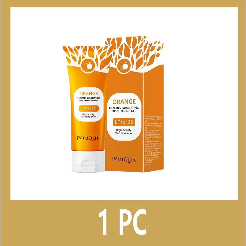 Exfoliating Facial Peeling Gel – Moisturizing, Brightening & Nourishing Face Scrub for Skin Care