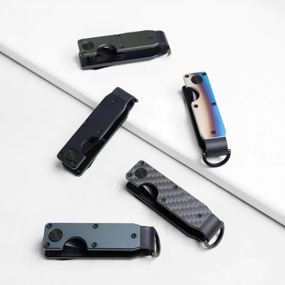 Compact Key Organizer Holder – Minimalist Metal Key Case for 1-5 Keys – Secure Keychain Solution