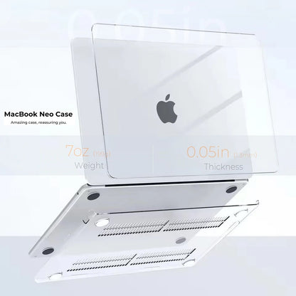 MacBook Neo 13-Inch Hard Shell Case - Protective Laptop Cover with Keyboard Cover for A3404 2026 Model