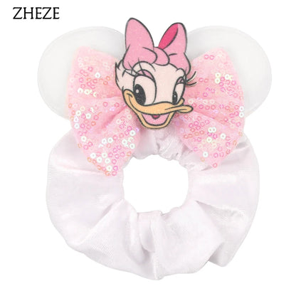 Velvet Mouse Scrunchies - Cute Elastic Ponytail Holders & Hair Accessories for Girls
