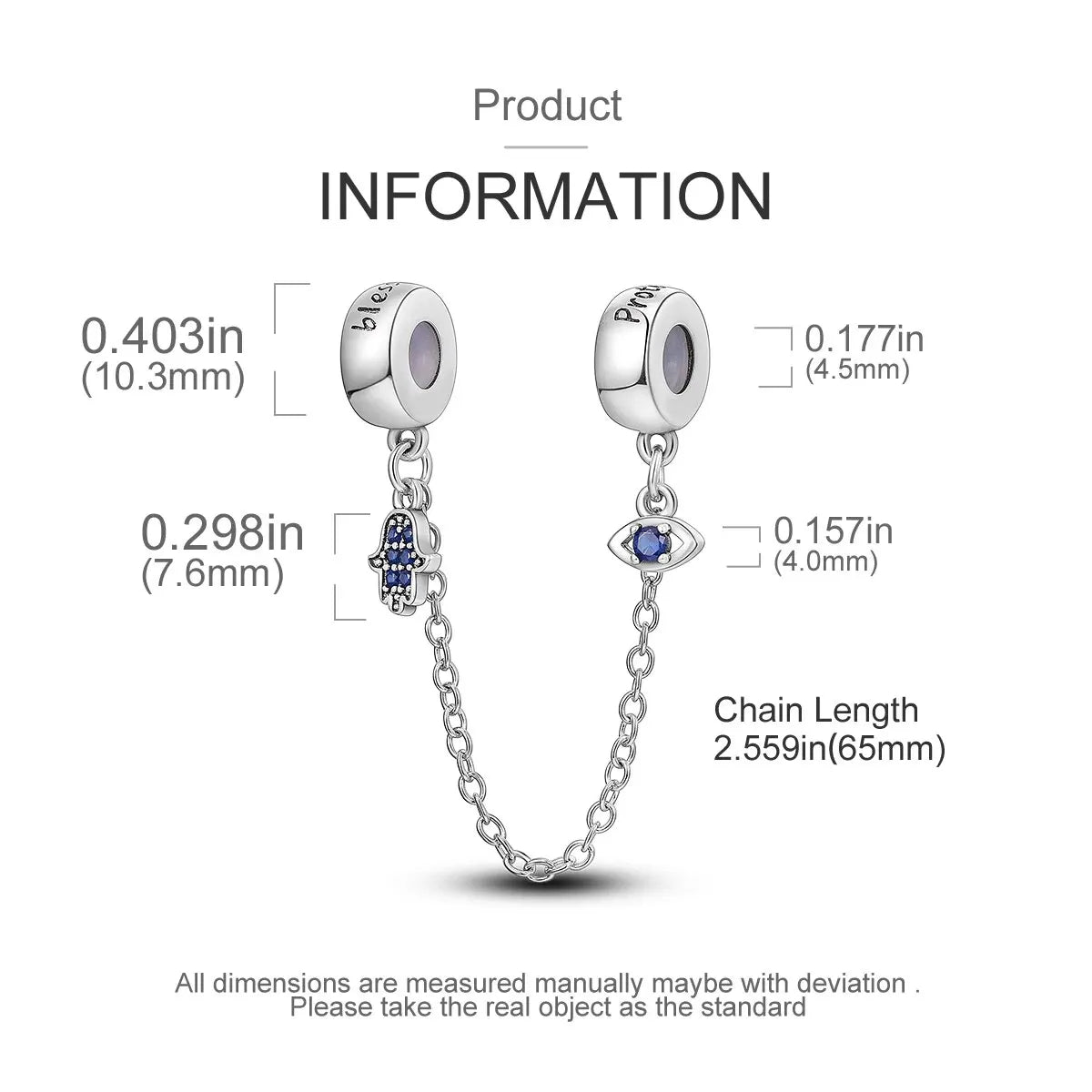 MULA Chameleon Silver-Plated Charm with Color-Changing Crystal Ball - DIY Snake Chain Bracelet Jewelry Gift for Women