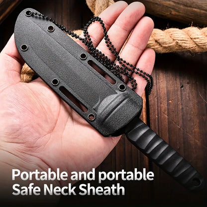 High Hardness Outdoor Survival Knife: Self-Defense Swiss Army Knife - Portable Mountaineering Tool for Camping & Hiking