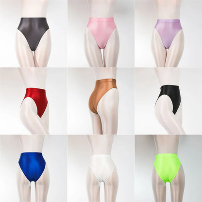 Women’s High-Waist Shaping Panties - Elastic Breathable Tummy Control Underwear for Everyday Comfort