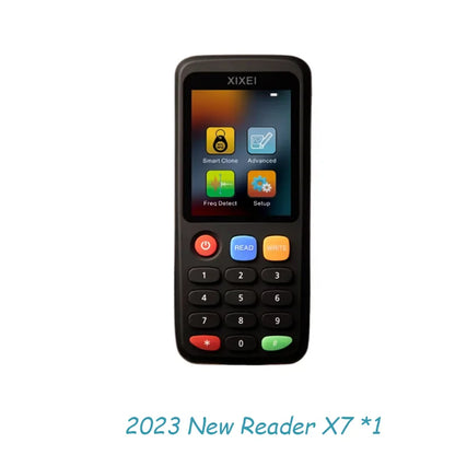X7 RFID Smart Card Reader and Copier - 125kHz ID and 13.56MHz NFC Chip Writer for NTAG213/215 Cards and Tags