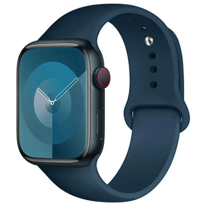 Silicone Sport Band for Apple Watch — Fits Ultra 2/3 & Series 11–SE (40–49mm)