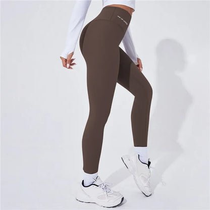 High Waist Thermal Yoga Leggings for Women – Butt Lifting Push-Up Sports Tights for Running, Gym & Fitness Wear