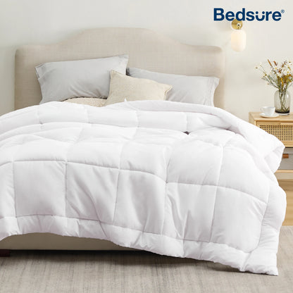 Bedsure Down Alternative Comforter Duvet Insert – Quilted All-Season with Corner Tabs, Twin to King Size