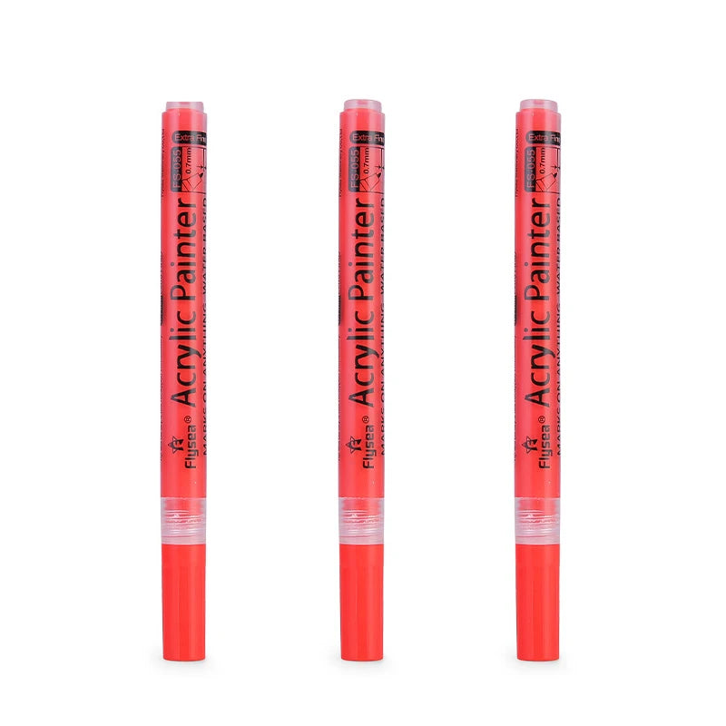 New Golf Club Color Changing Pen – Waterproof Acrylic Ink with Sunscreen & Covering Power, 12 Colors Gift for Golfers