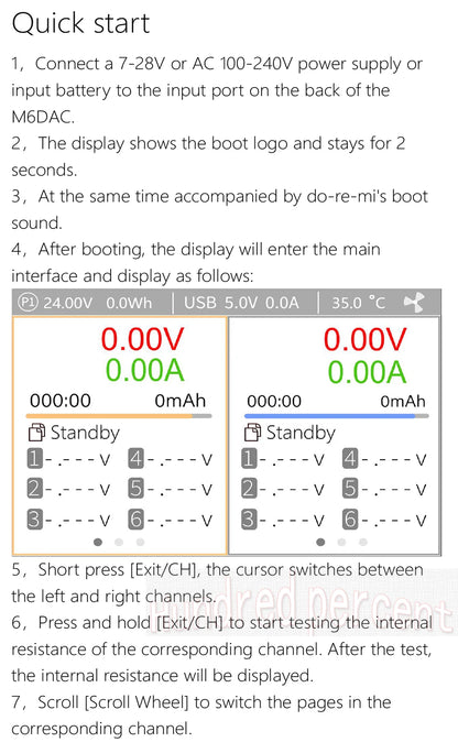 ToolkitRC M6DAC Dual Channel Smart LiPo Battery Charger – 200W AC, 350W DC x2, 15A for 1-6S LiHV PD 65W Discharger
