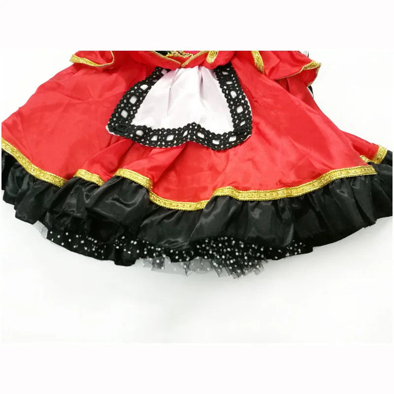 Little Red Riding Hood Costume - Women's Halloween Cosplay Dress & Cloak Set