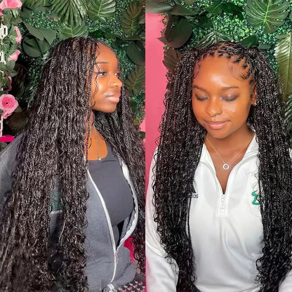 Bulk Braiding Hair - 100% Human Deep Wave Hair, Unprocessed No Weft, Boho Braids, Brazilian Remy Hair Extensions