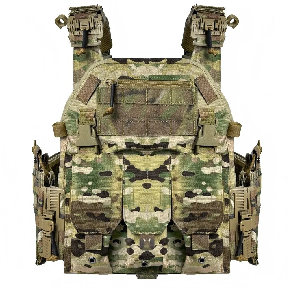 UNINOTAC Tactical Vest – High-Quality 1000D Nylon 6094K Vest with Quick Release & Triple Magazine Pouch