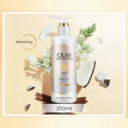 OLAY Body Lotion B3+ Niacinamide – Nourishing, Hydrating, Firming & Brightening Body Cream, Olay Body Cellscience