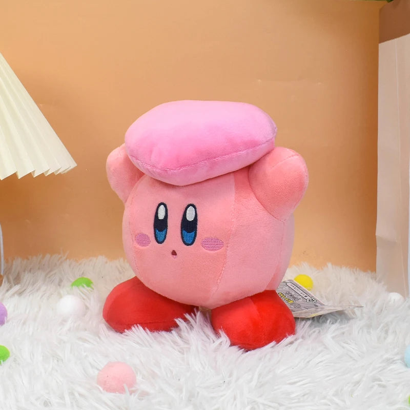 Kawaii Star Kirby Plush Doll — Heart-Shaped Cartoon Stuffed Toy | Peluche for Children, Christmas & Birthday Gift