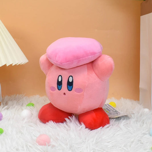 Kawaii Star Kirby Plush Doll — Heart-Shaped Cartoon Stuffed Toy | Peluche for Children, Christmas & Birthday Gift