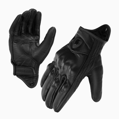 3XL Goatskin Leather Motorcycle Gloves – Men & Women Moto Gloves for Electric Bikes