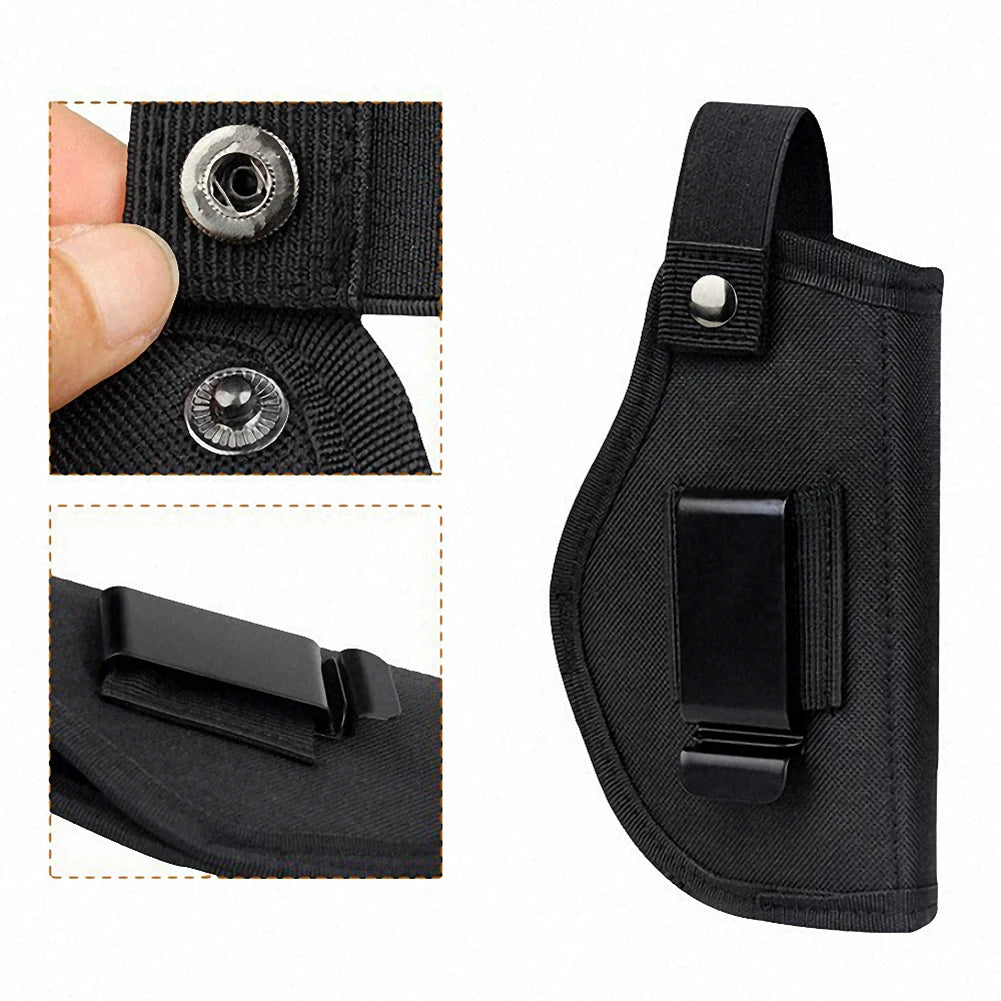 9mm .40 .45 Pistol Magazine Pouch – Single/Double Stack Holster, Concealed Carrier for Glock, S&W M&P, Sig Sauer, 1911, Beretta