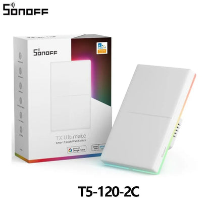 SONOFF TX Ultimate Smart Wall Switch - Full Touch LED Light Switch with Alexa & SmartThings Support