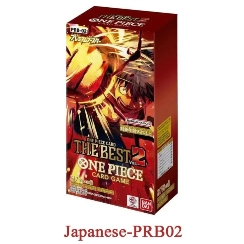 Bandai One Piece OPCG TCG Game Card — Sealed Booster Pack, Collectible Cartoon Cards for Toys & Gifts