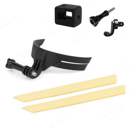 Motorcycle Helmet Chin Mount for Action Cameras – Full Face Holder for GoPro 13–8 & DJI Action 5/4