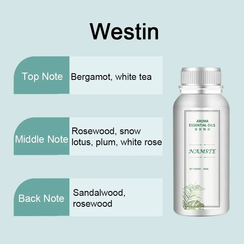 Namste Hotel Essential Oil 100ML – Aroma Fragrance Oil for Diffusers, Home & Hotel Air Freshener