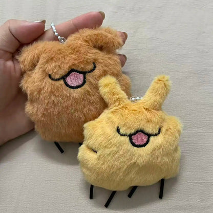 Hollow Knight Silk Song Plush Keychain – Homemade Flea Dog Doll with Vocal Feature, Cute Gift Collection
