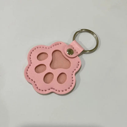Dog & Cat Hair Storage Keychain – Cute Pet Keepsake Bag Pendant Car Keychain Gift